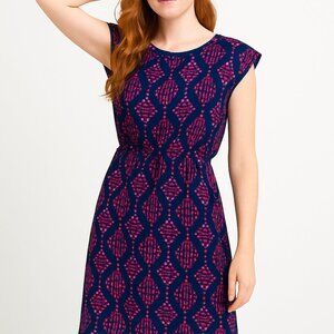 Trixxi High Low Size Large Geometric Dress Lined Career Office Party